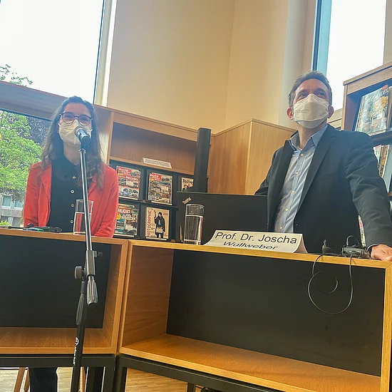 Paula Haufe und Joscha Wullweber