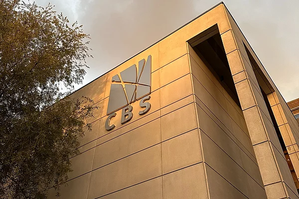 Außenansicht eines Unigebäudes.